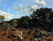 Frederic Bazille Landscape at Chailly Germany oil painting artist